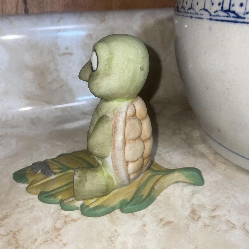 Homco Home Interiors Turtle Leaf 4